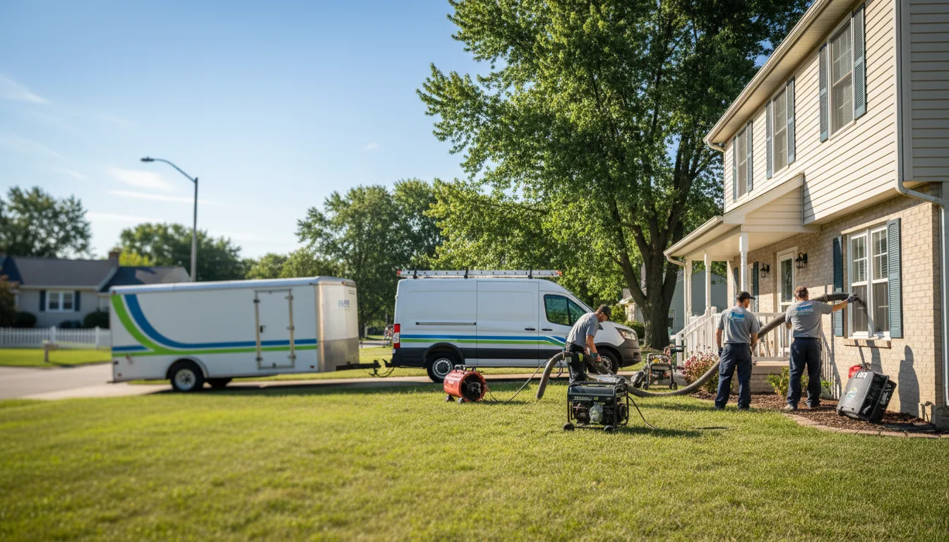 Flooded Basement Restoration And Cleanup With Repair in Osage, IA near me